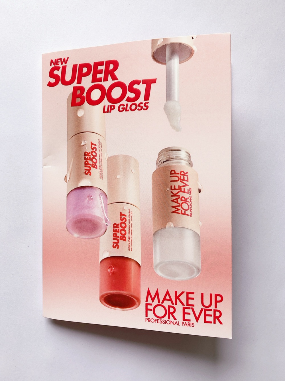 5/$20 make up forever, super boost lip gloss